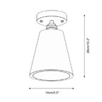 Collar Wood Ceiling Lamp — product view 8