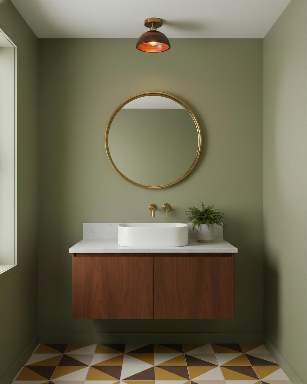 Collar Wood Ceiling Lamp — product view 14