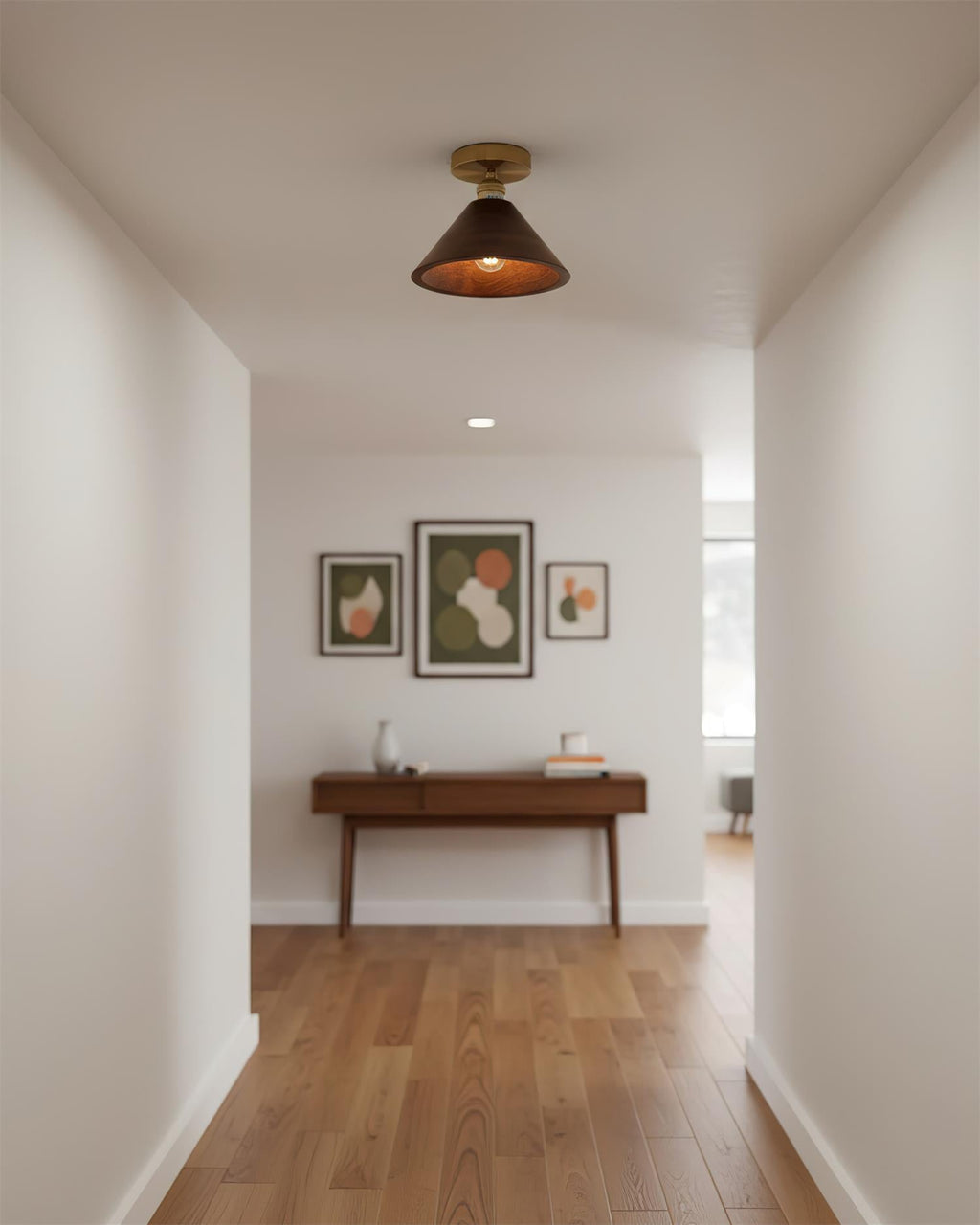 Collar Wood Ceiling Lamp — product view 15
