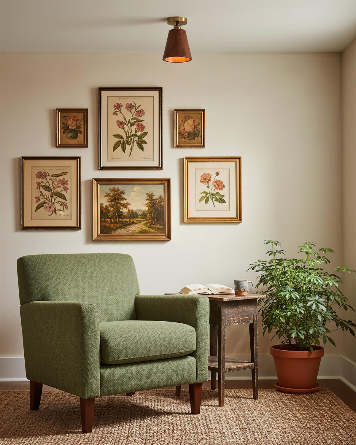 Collar Wood Ceiling Lamp — product view 16