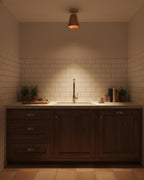 Collar Wood Ceiling Lamp — product view 4