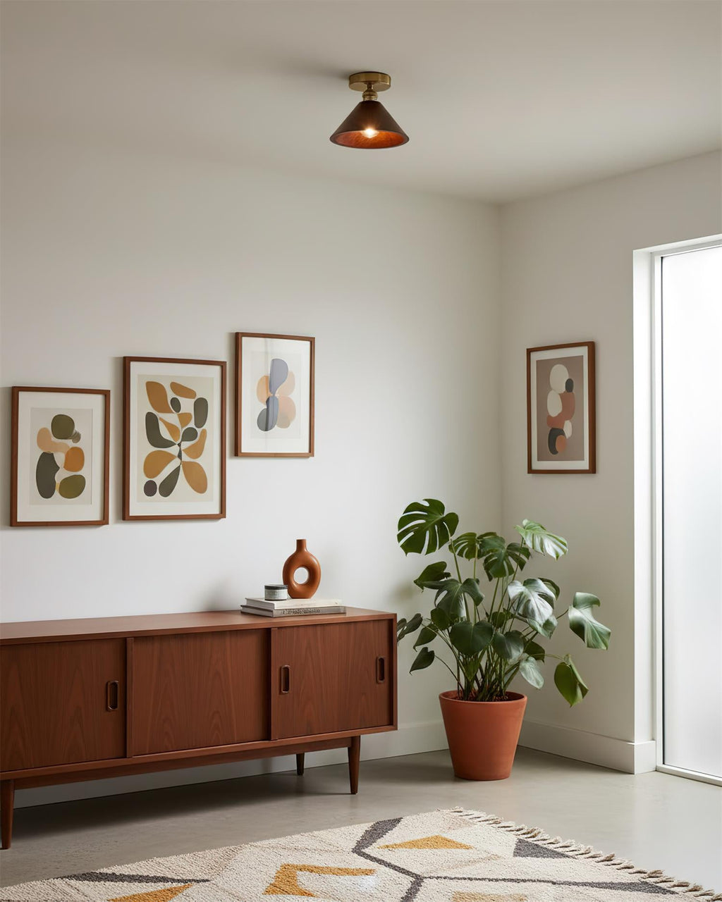 Collar Wood Ceiling Lamp — product view 10