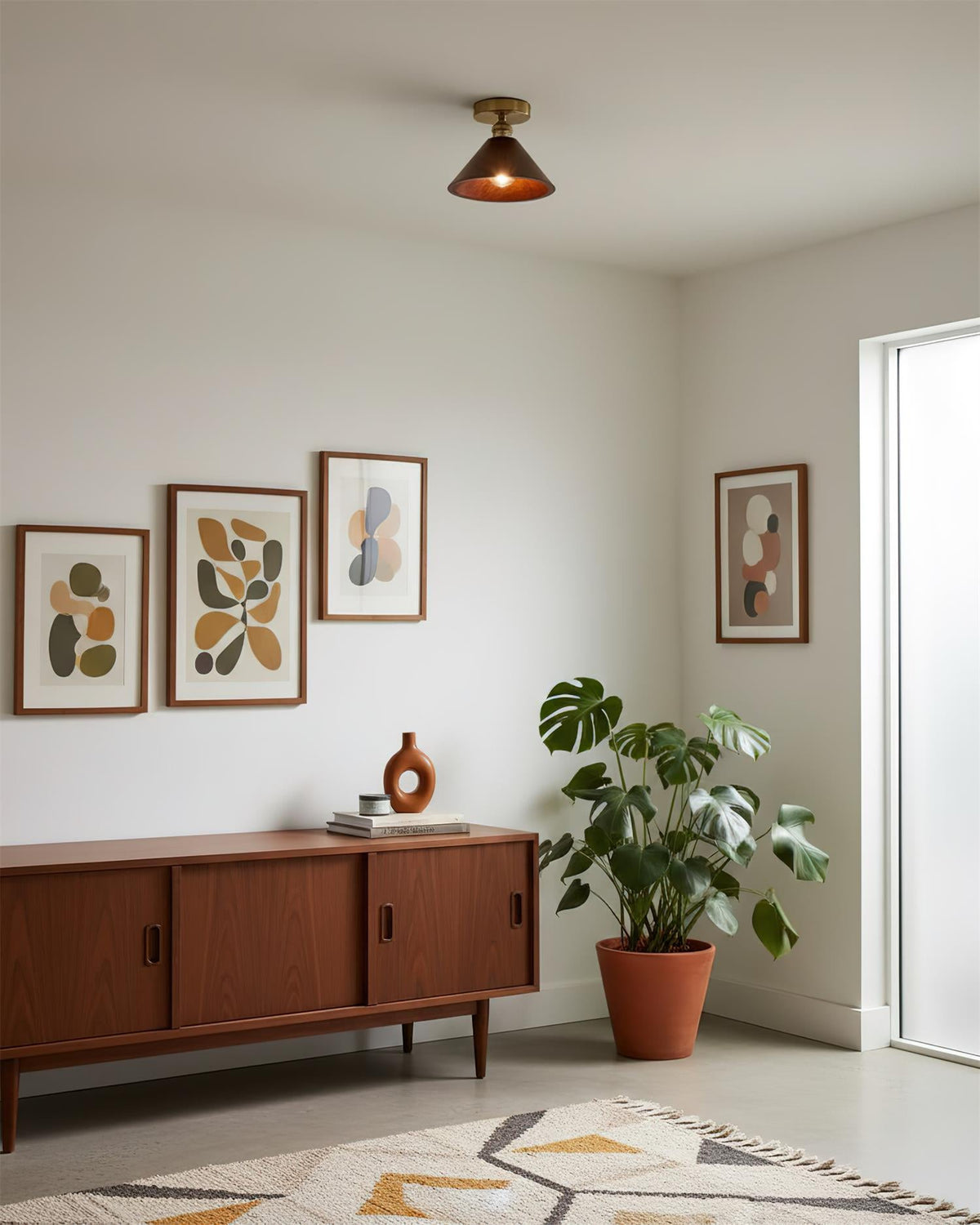Collar Wood Ceiling Lamp — product view 10