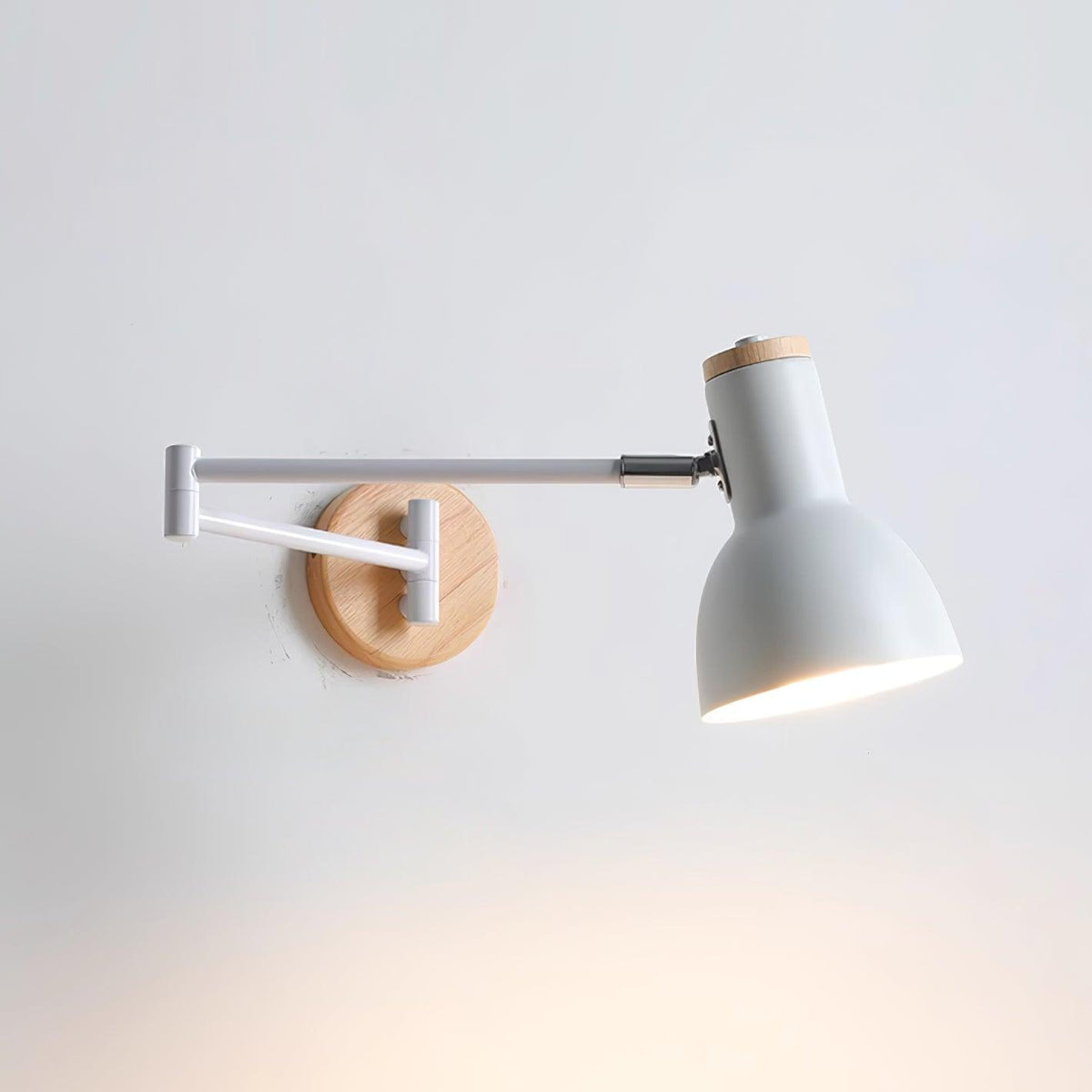 Collin Adjustable Wood Wall Lamp — product view 8