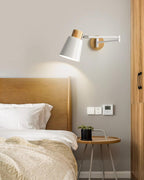 Collin Adjustable Wood Wall Lamp — product view 10