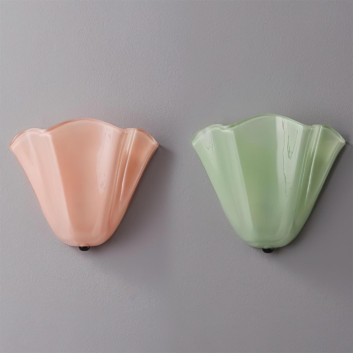 Coral Glass Wall Lamp — product view 7