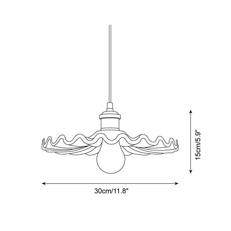 Corolla Metal Pendant Lamp — product view 5