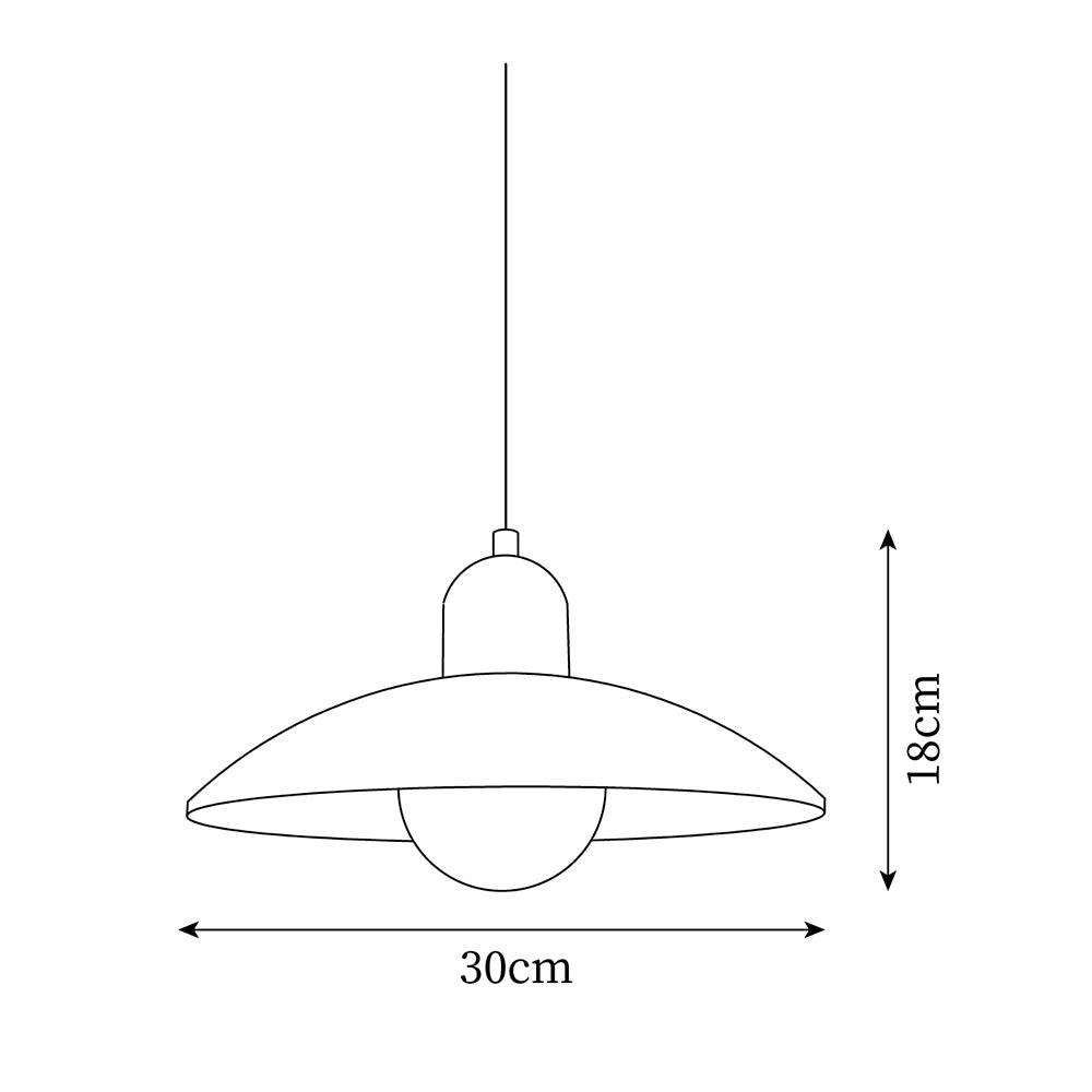Corpin Glass Pendant Lamp — product view 6