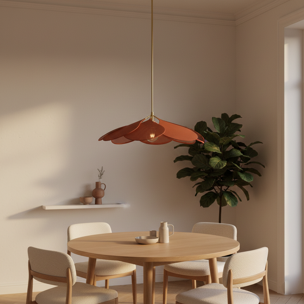 Cosmo Petals Brass Pendant Lamp — product view 7