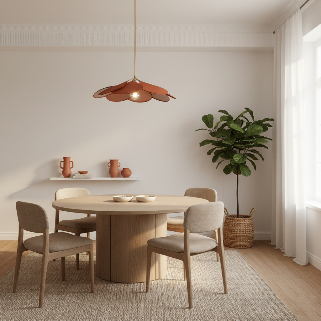 Cosmo Petals Brass Pendant Lamp — product view 8