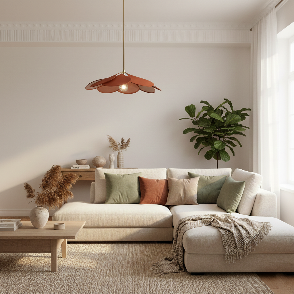 Cosmo Petals Brass Pendant Lamp — product view 10