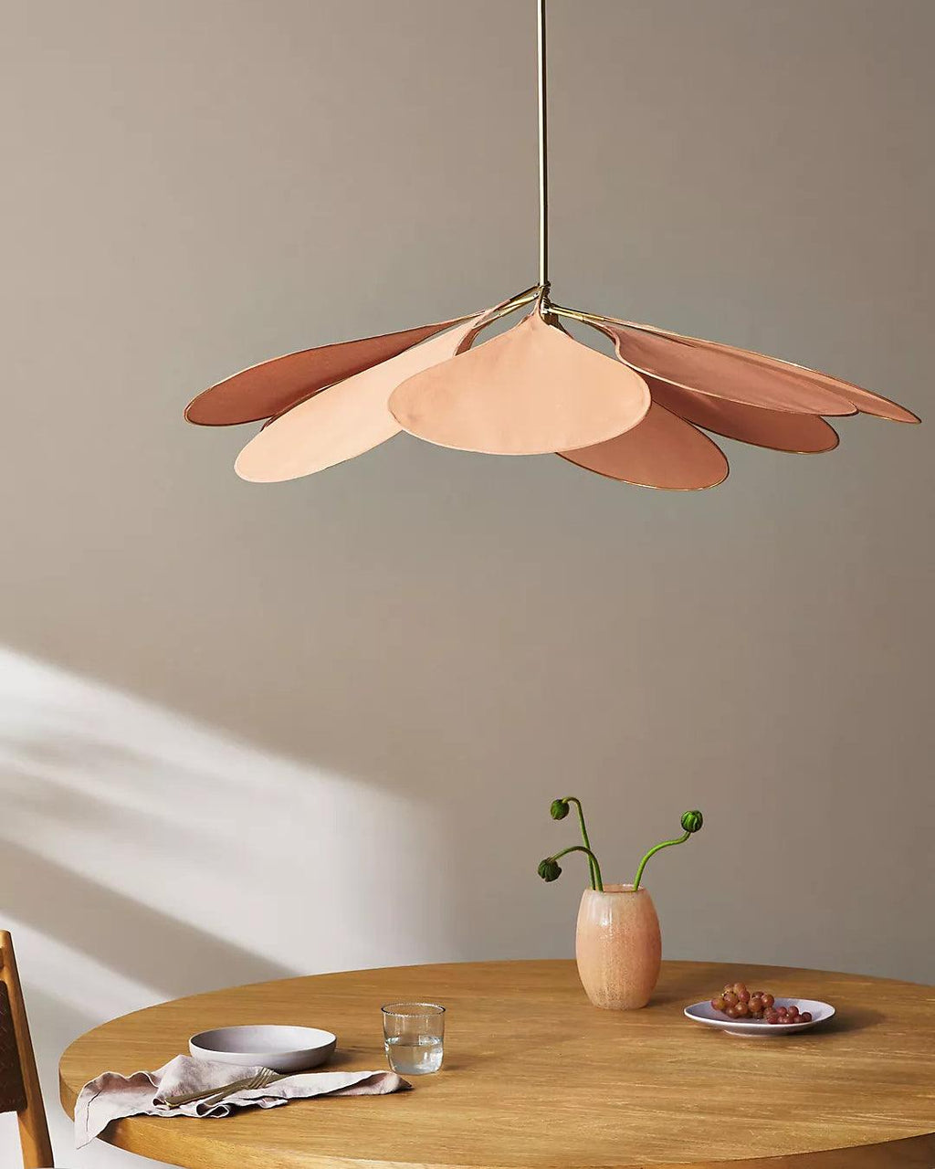 Cosmo Petals Brass Pendant Lamp — product view 3