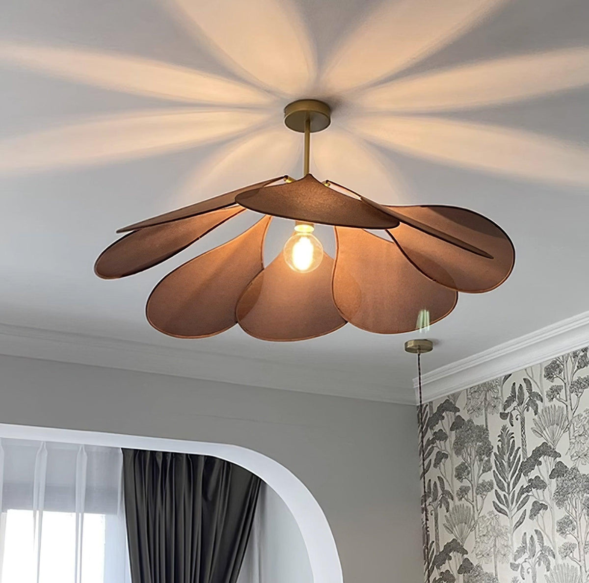 Cosmo Petals Brass Pendant Lamp — product view 2