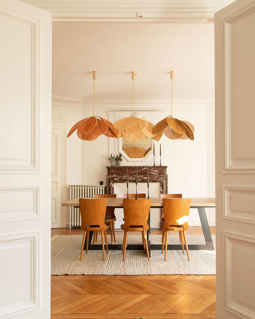 Cosmo Petals Brass Pendant Lamp — product view 4
