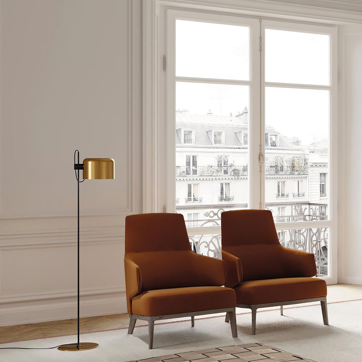 Coupé Metal Floor Lamp — product view 26