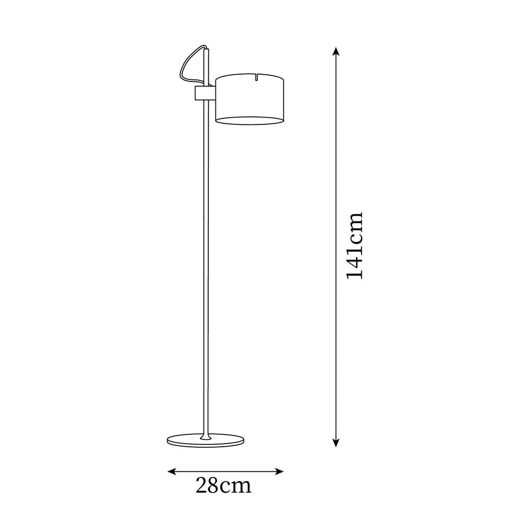 Coupé Metal Floor Lamp — product view 5