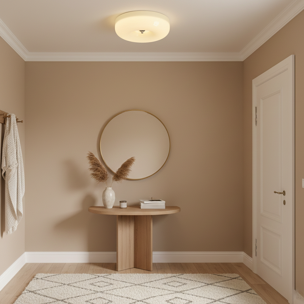 Cream Pudding Ceiling Lamp — product view 8