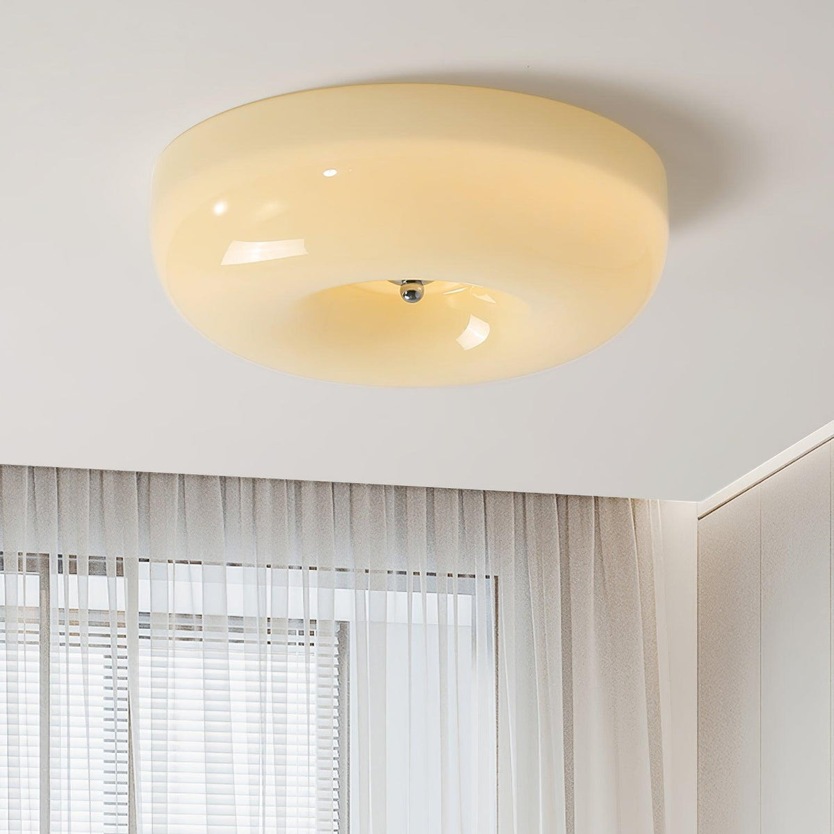 Cream Pudding Ceiling Lamp — product view 23