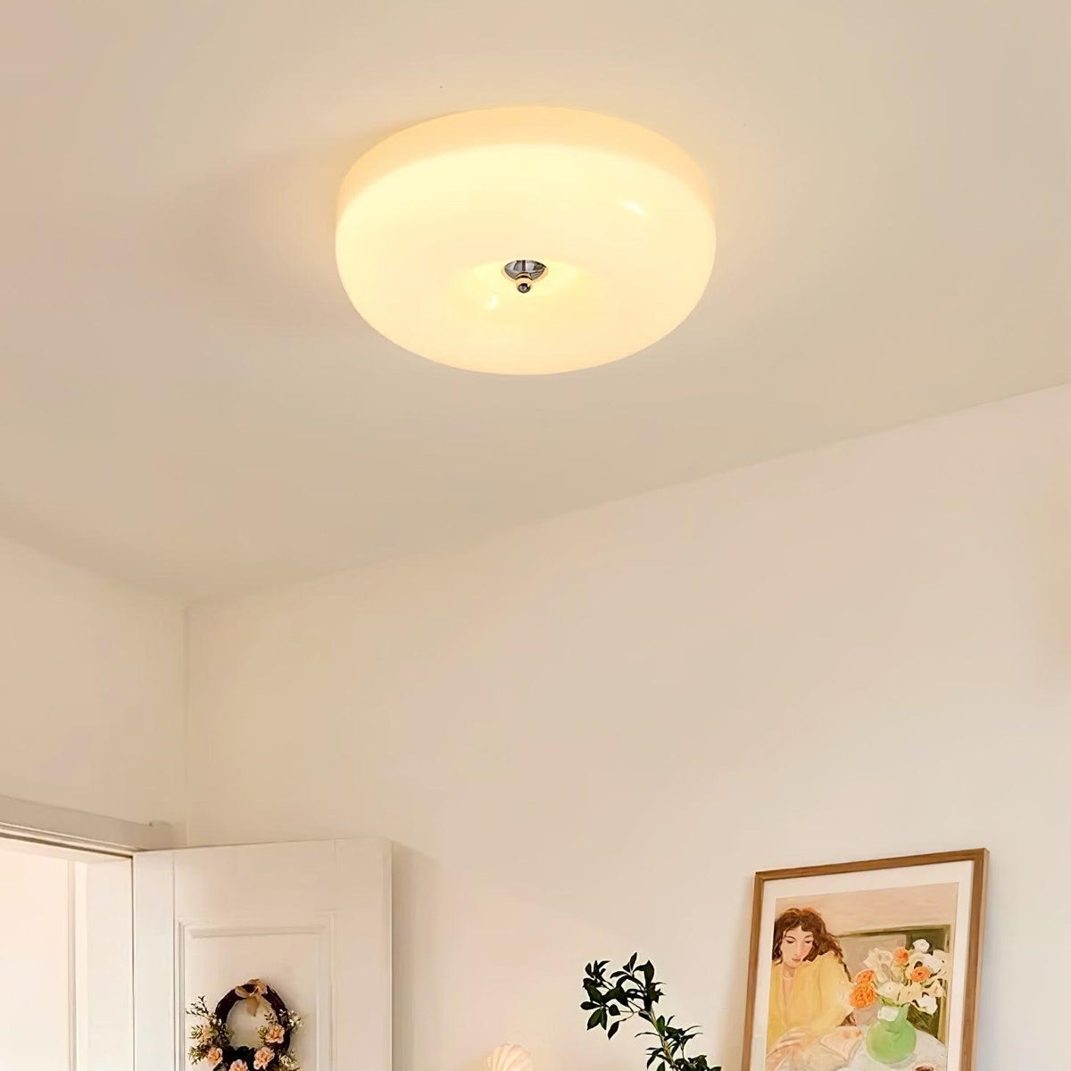 Cream Pudding Ceiling Lamp — product view 26