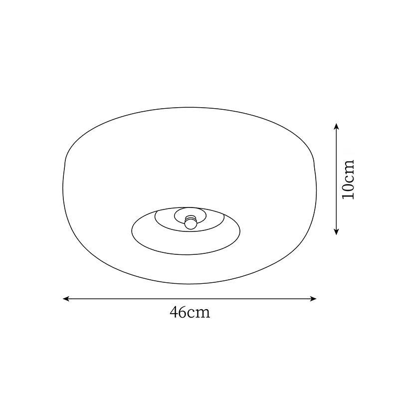 Cream Pudding Ceiling Lamp — product view 5