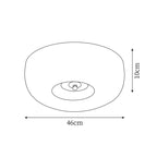 Cream Pudding Ceiling Lamp — product view 5