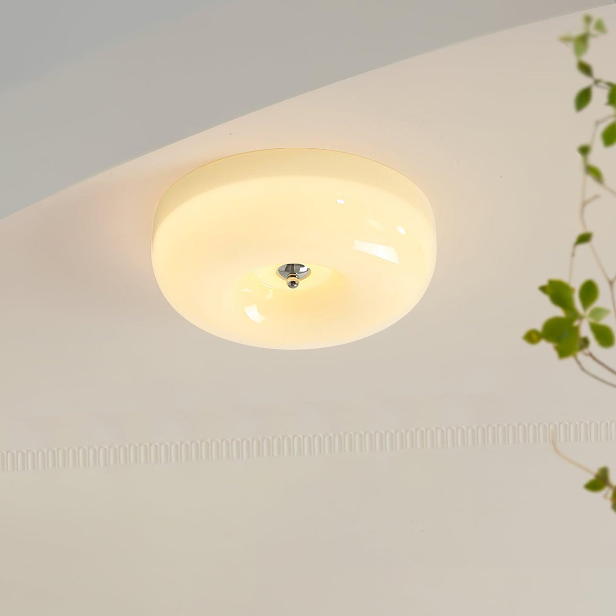 Cream Pudding Ceiling Lamp — product view 15