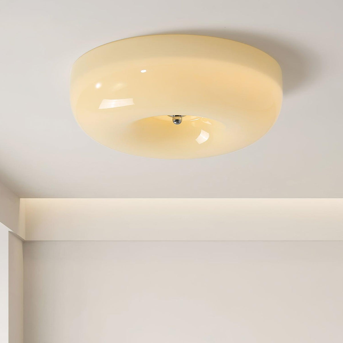 Cream Pudding Ceiling Lamp — product view 20