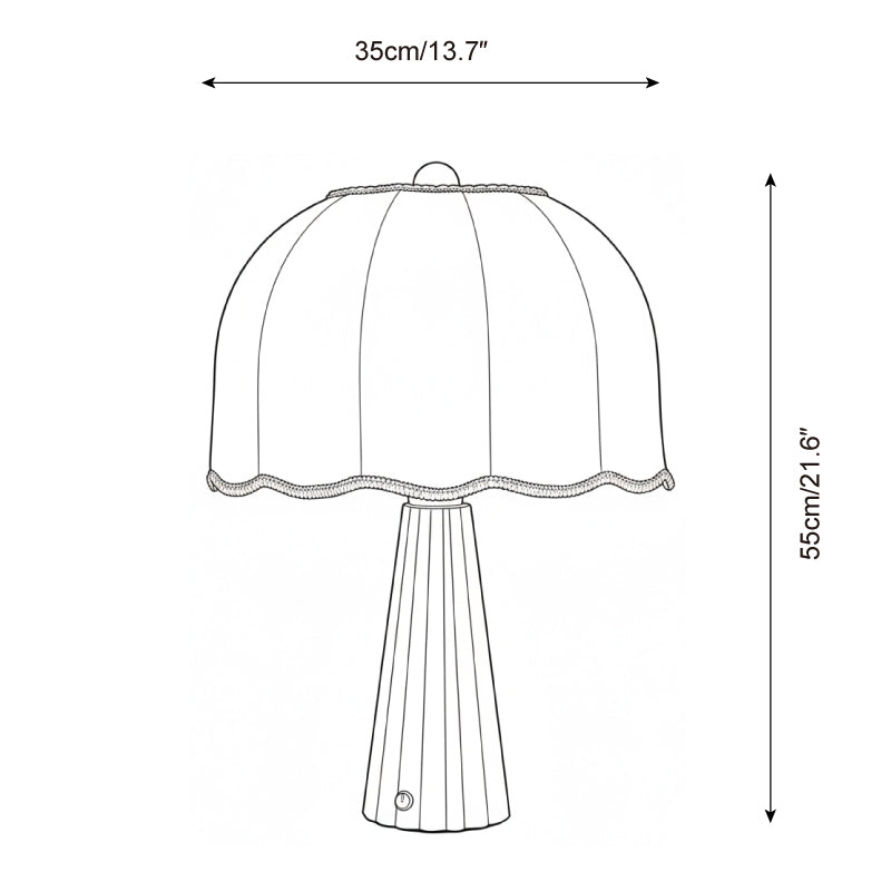 Crellin Wood Table Lamp — product view 5