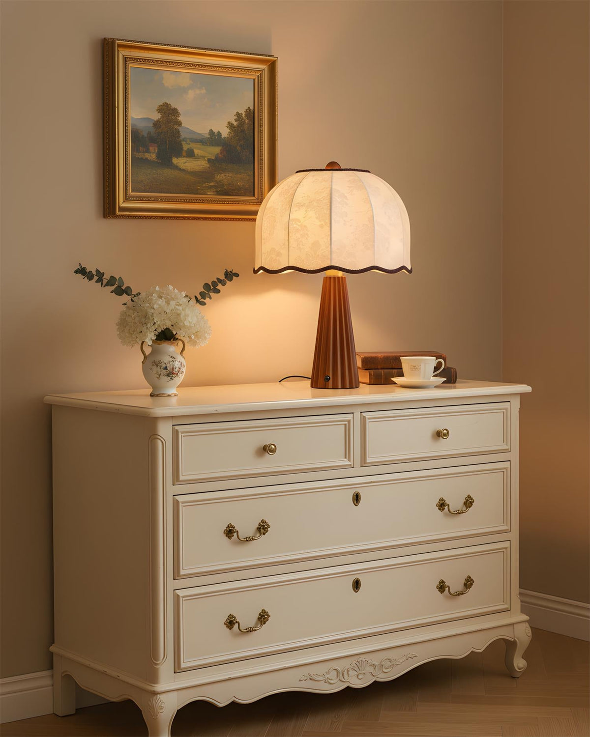 Crellin Wood Table Lamp — product view 3