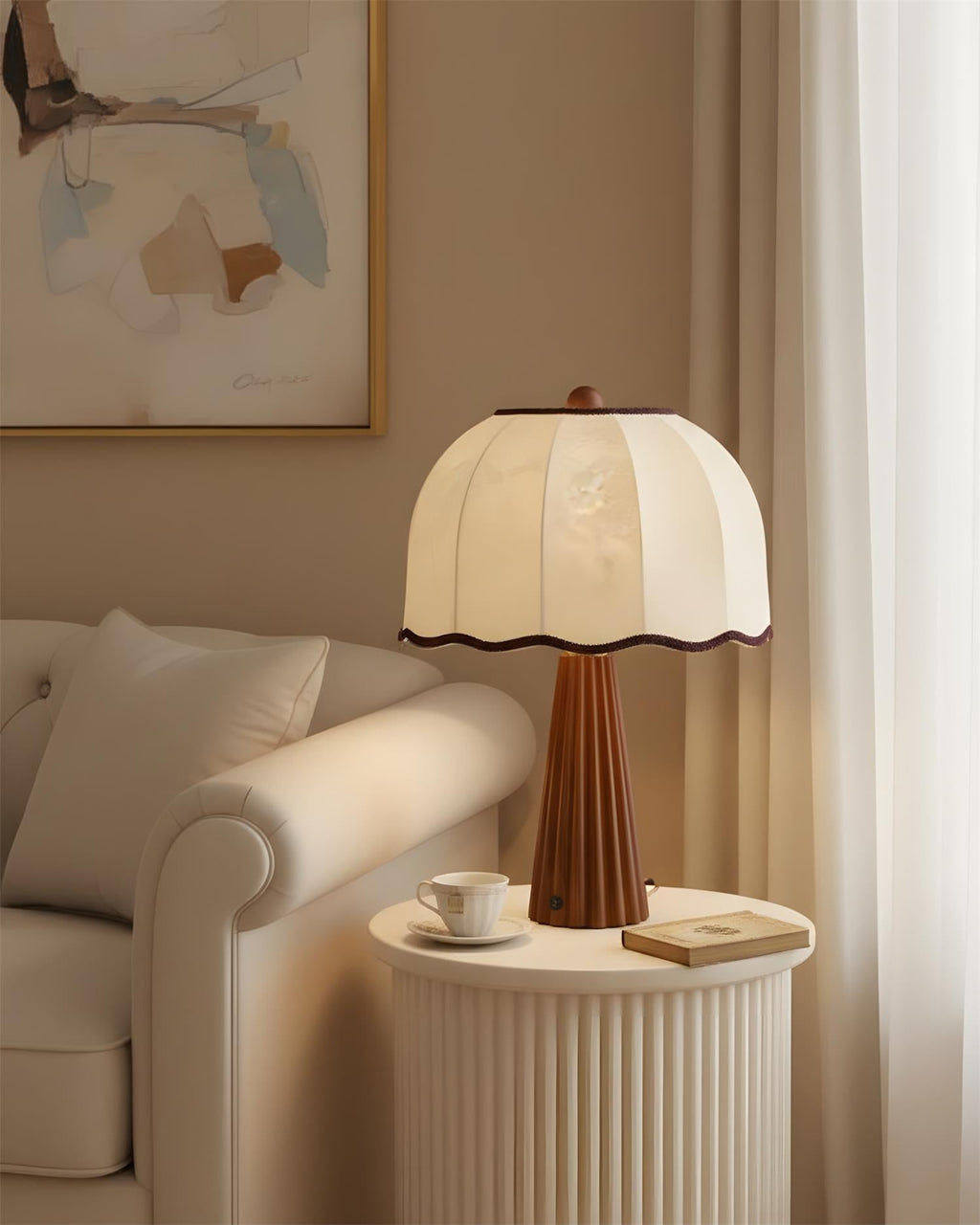 Crellin Wood Table Lamp — product view 9