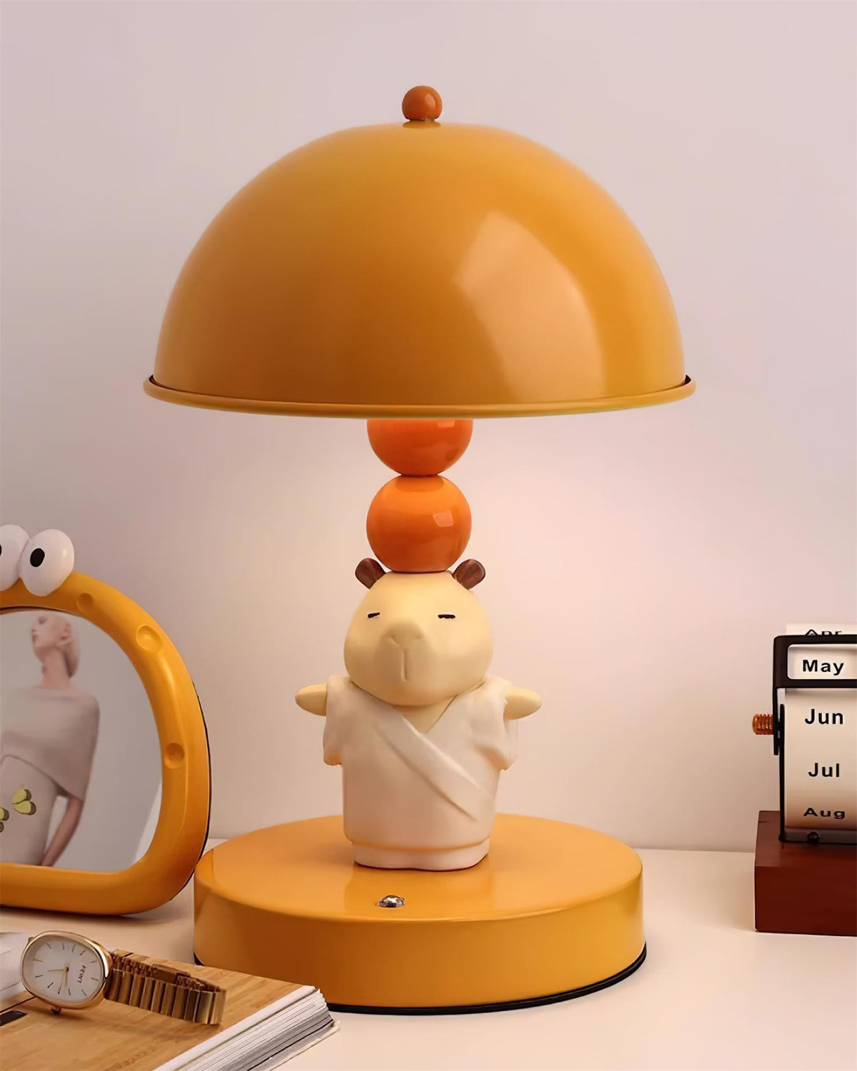 Cute Capibara Metal Table Lamp — product view 20