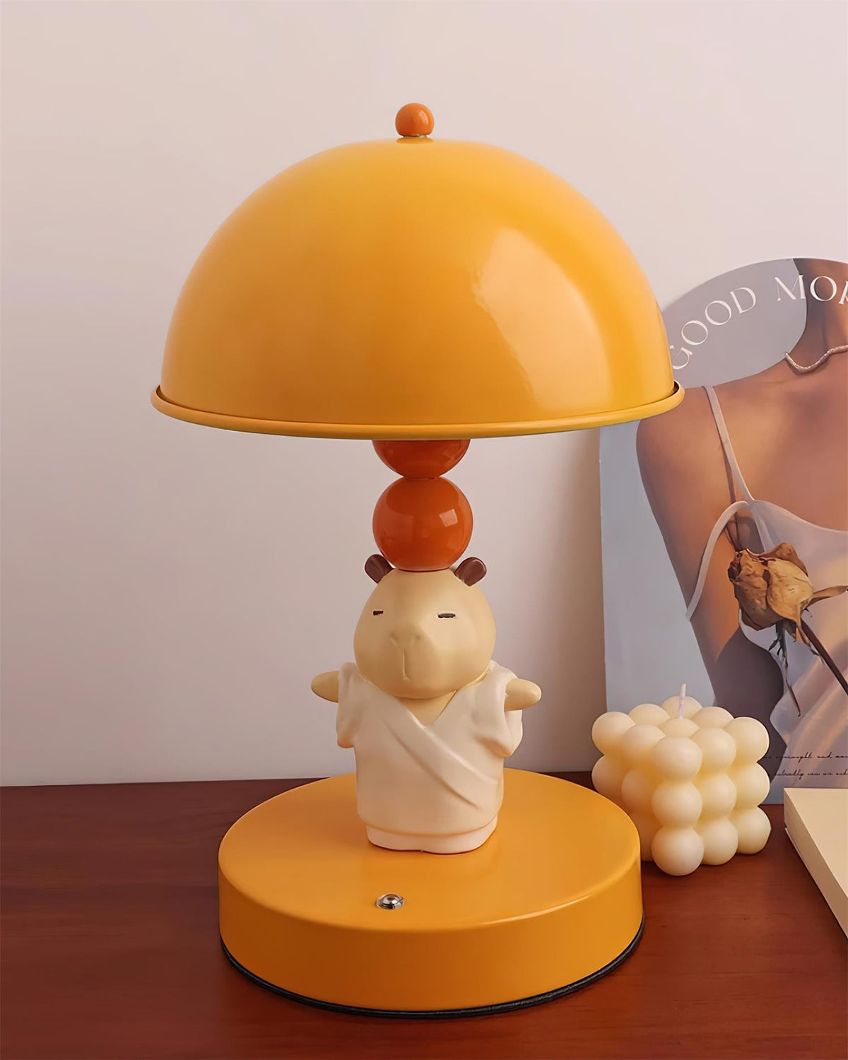 Cute Capibara Metal Table Lamp — product view 21