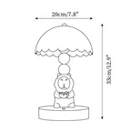 Cute Capibara Metal Table Lamp — product view 5