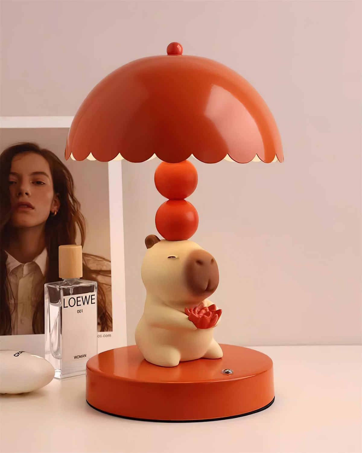 Cute Capibara Metal Table Lamp — product view 17