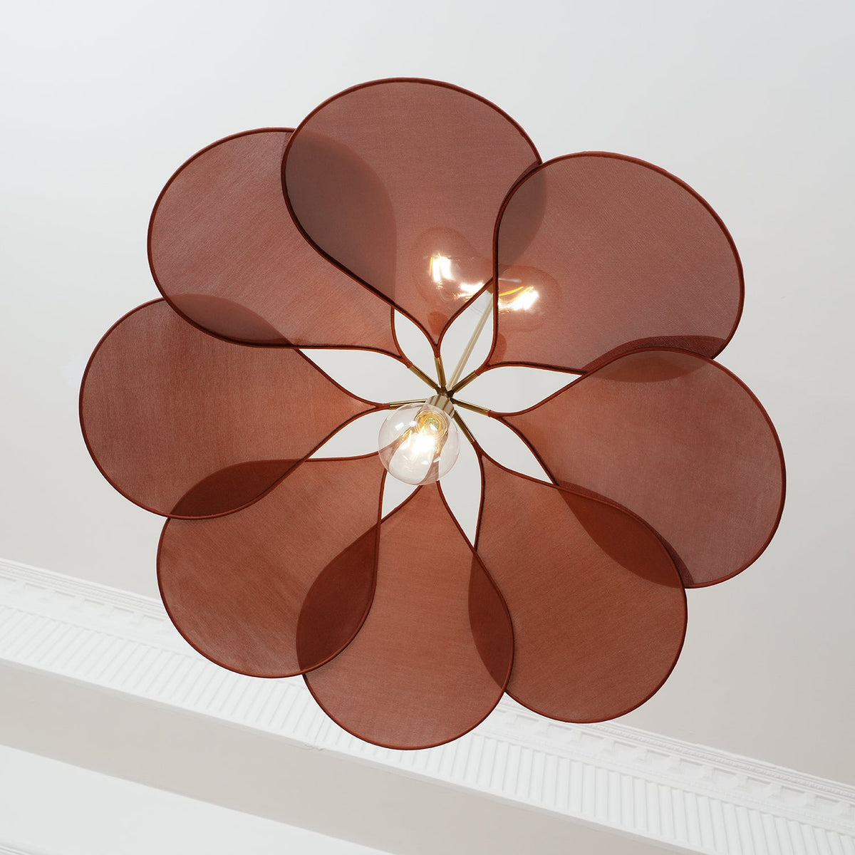 Cosmo Petals Brass Pendant Lamp — product view 16