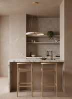 Dainolite Circle Travertine Chandelier — product view 11