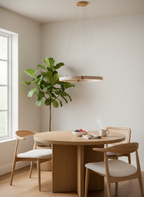 Dainolite Circle Travertine Chandelier — product view 10