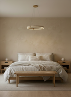 Dainolite Circle Travertine Chandelier — product view 8