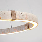 Dainolite Circle Travertine Chandelier — product view 24