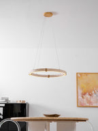 Dainolite Circle Travertine Chandelier — product view 25