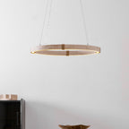 Dainolite Circle Travertine Chandelier — product view 28