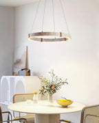 Dainolite Circle Travertine Chandelier — product view 14