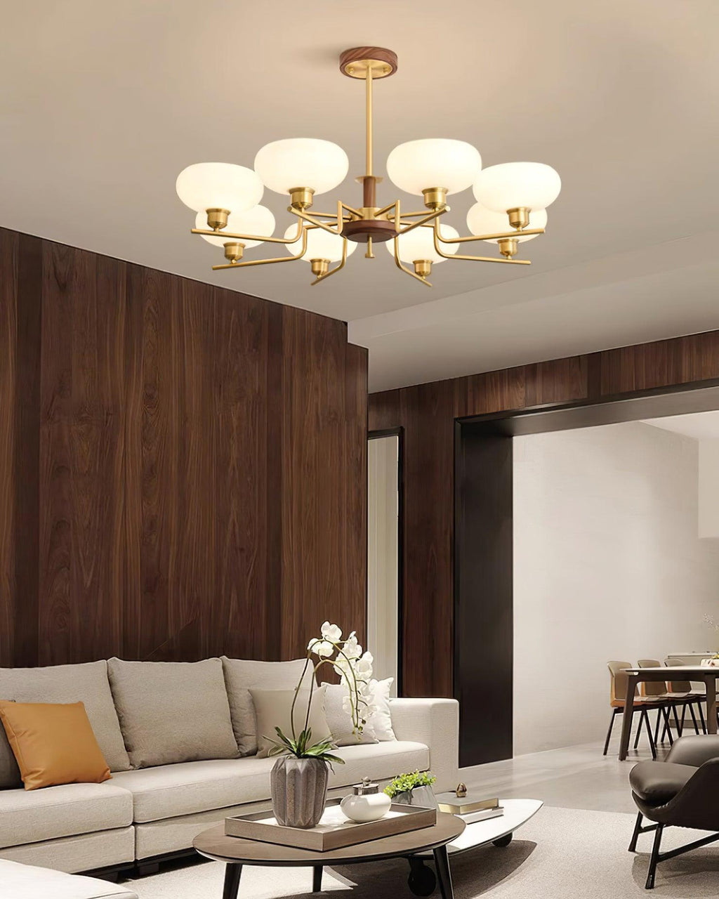 Dalisia Medieval Glass Chandelier — product view 9