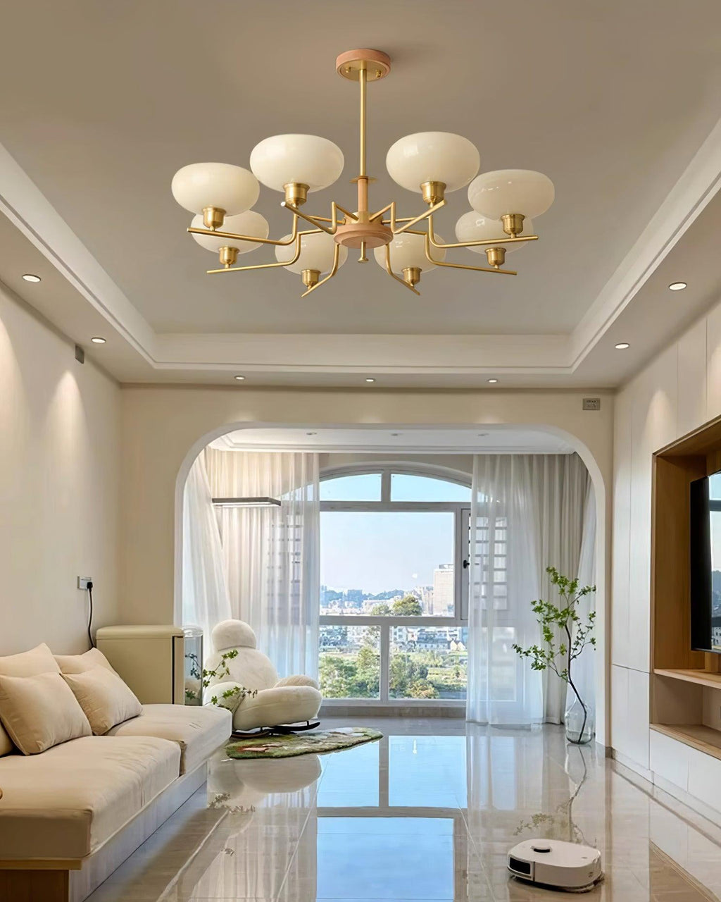 Dalisia Medieval Glass Chandelier — product view 13