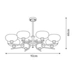 Dalisia Medieval Glass Chandelier — product view 7