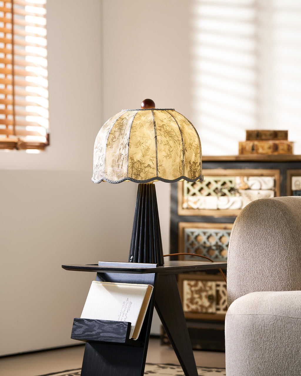 Crellin Wood Table Lamp — product view 20