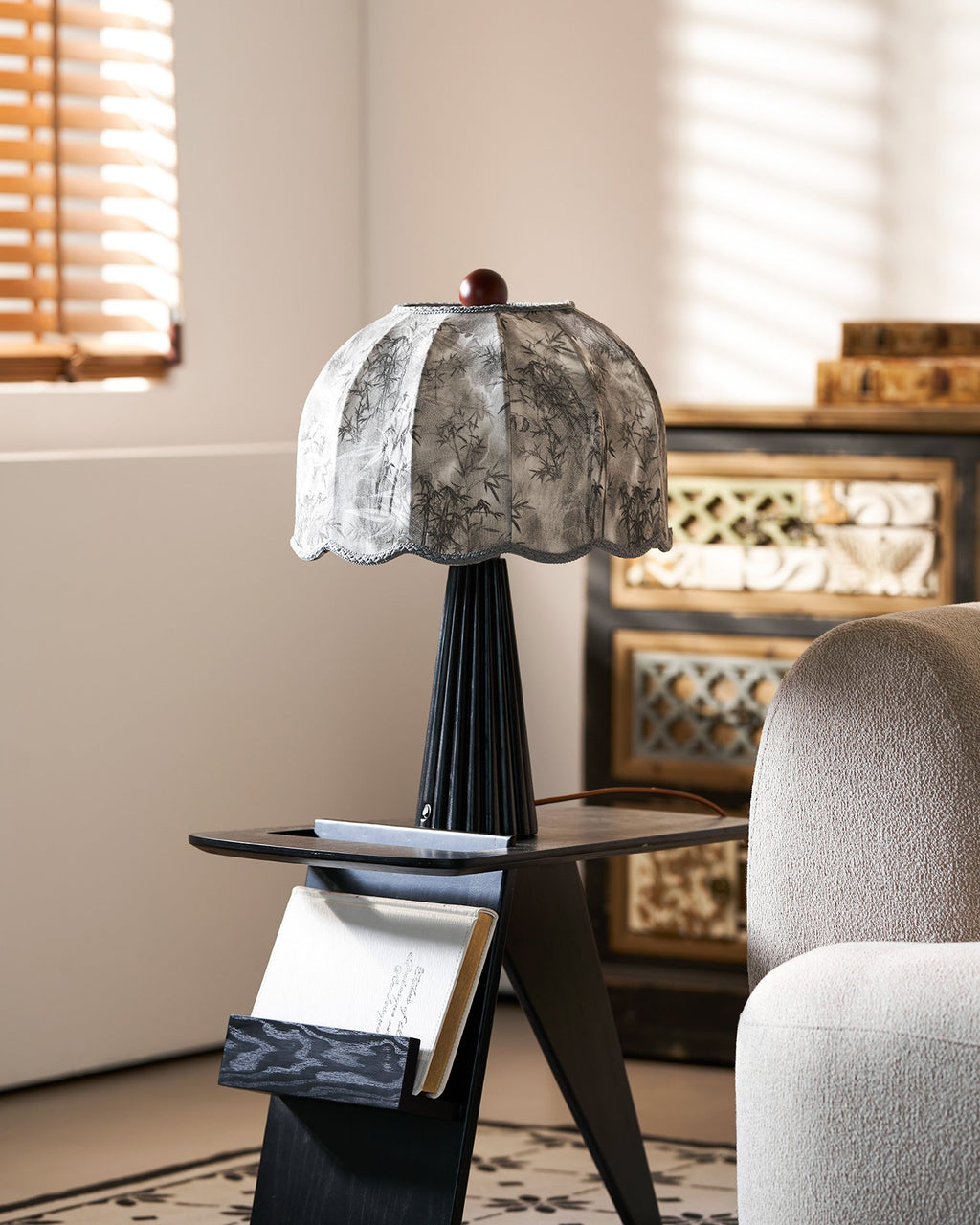 Crellin Wood Table Lamp — product view 22