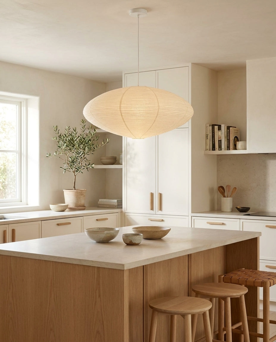 Washi Paper Pendant Light — product view 2