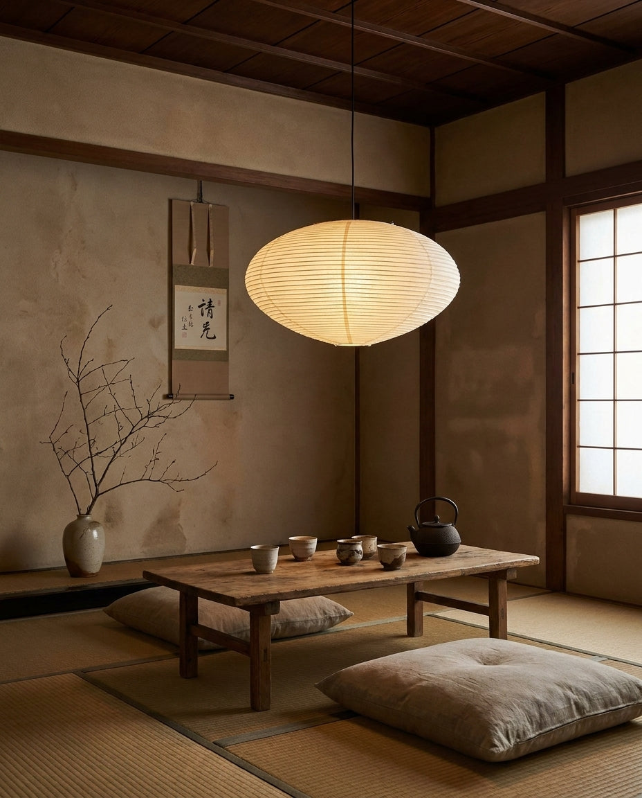 Washi Paper Pendant Light — product view 18