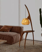 Doiran Wood Floor Lamp — product view 8